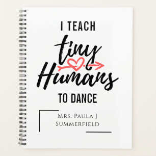 Agenda Dance Teacher Personalizado, Simples Inspiração