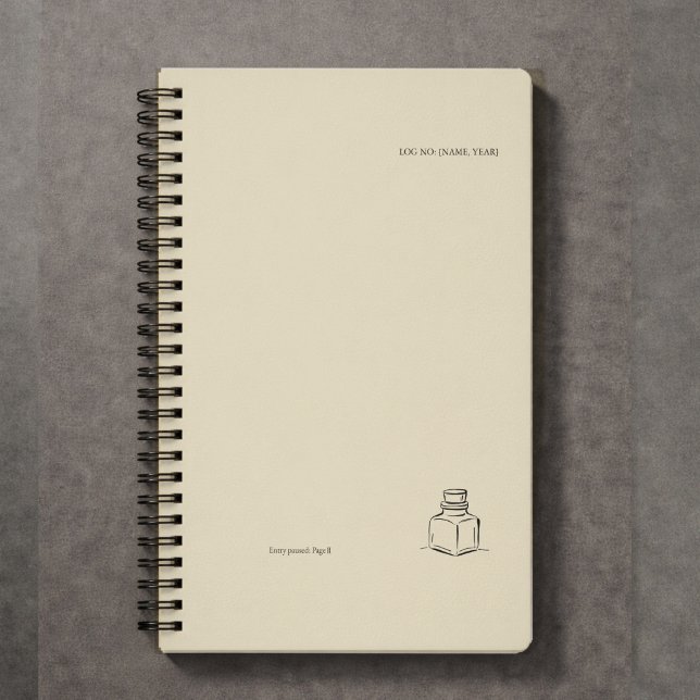 Agenda Dark Academia – ink pot Art | Introvert Gift Book  (Criador carregado)