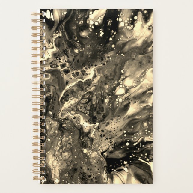 Agenda d'artiste. Motif abstrait. Anetka (Frente)