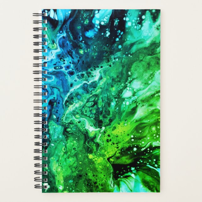 Agenda d'artiste. Motif abstrait. Anetka. (Frente)