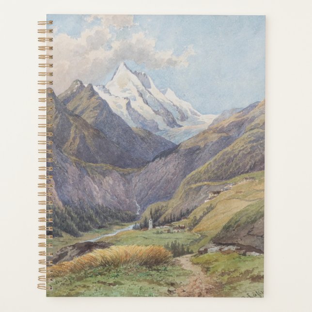 Agenda Das Mölltal mit dem Großglockner - Carl Lafite (Frente)