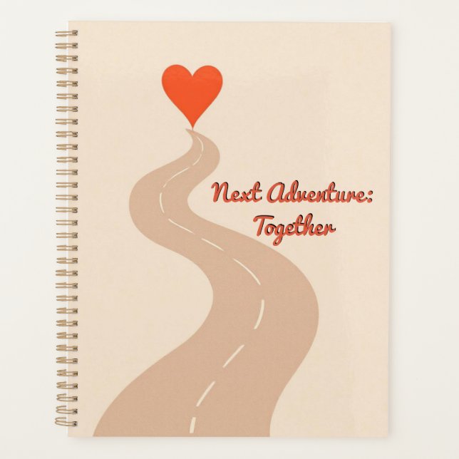 Agenda Date Night & Adventure Planner | Romantic Road Map (Frente)