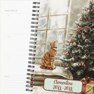 Agenda de Compromissos de Natal de Inverno sem Dat