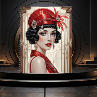 Agenda Deco Dreams Garota Flapper