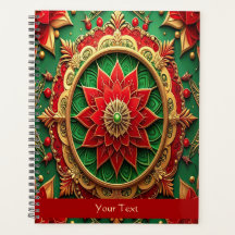 Decoração de Férias Vermelho Verde