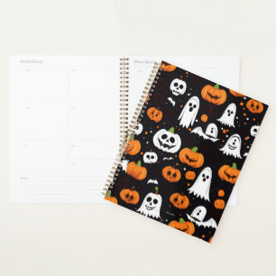 Agenda decoração de halloween design