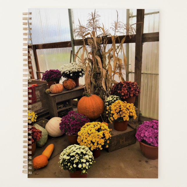 Agenda Decoração do outono (Frente)