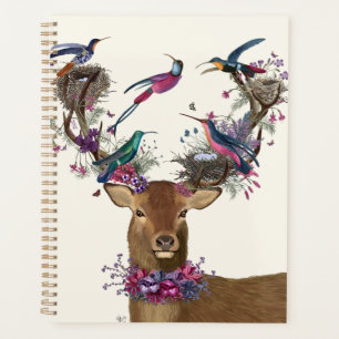 Agenda Deer Birdkeeper, Ninhos De Aves Tropicais