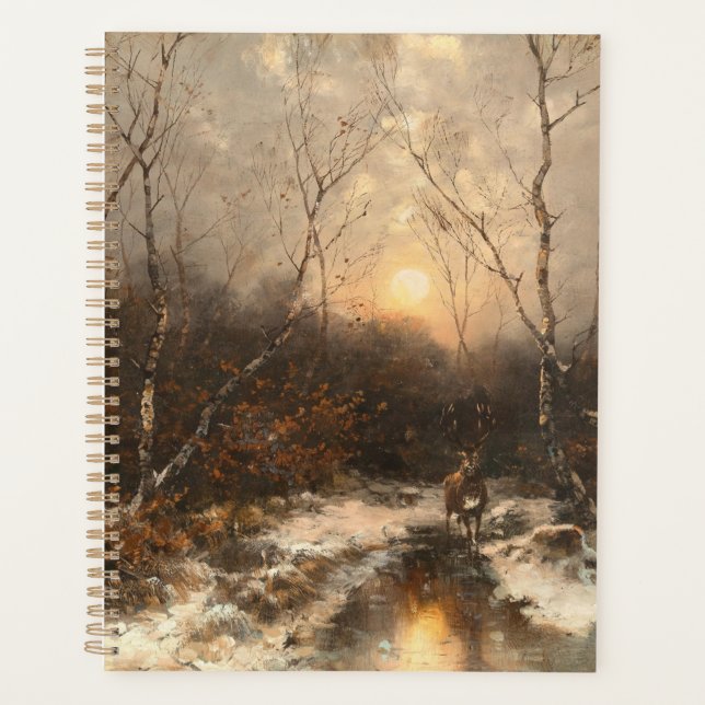 Agenda Deer in a Forest - Désiré Thomassin (Frente)