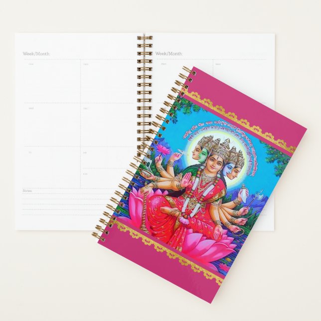 Agenda Deidade Gayatri Devi Veda Mata (Exibição)