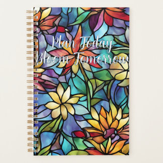 Agenda Deixe suas Ideias Florescerem Caderno Espiral Flor