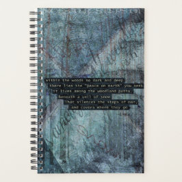 Agenda Dentro da floresta - Inspiracional