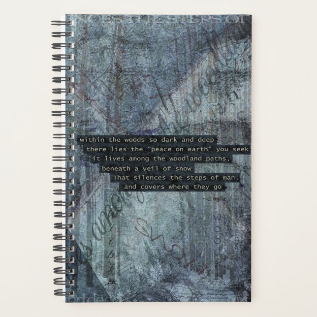 Agenda Dentro da floresta - Inspiracional (Frente)