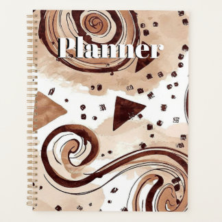 Agenda Desenho de Figuras Abstratas