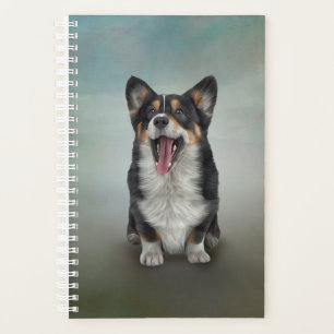 Agenda Desenho de galinha galesa Corgi