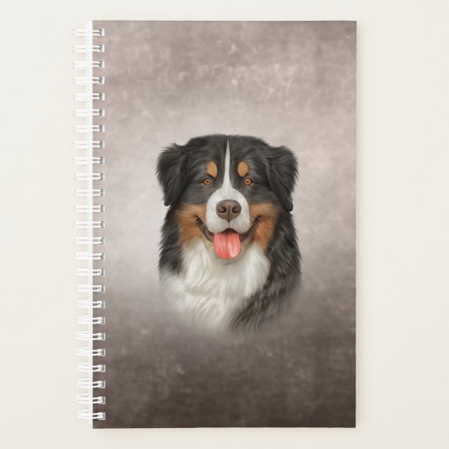 Agenda Desenho do Cão de Montanha Bernês (Frente)