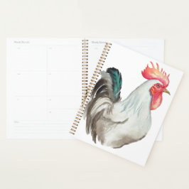 Agenda Desenho manual em aquarela de uma galeria