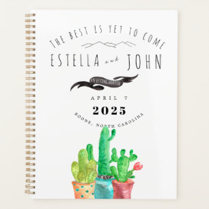 Agenda Deserto de Cactus Salve o Casamento de Data