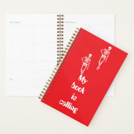 Agenda Design Assustador de Halloween Fofo