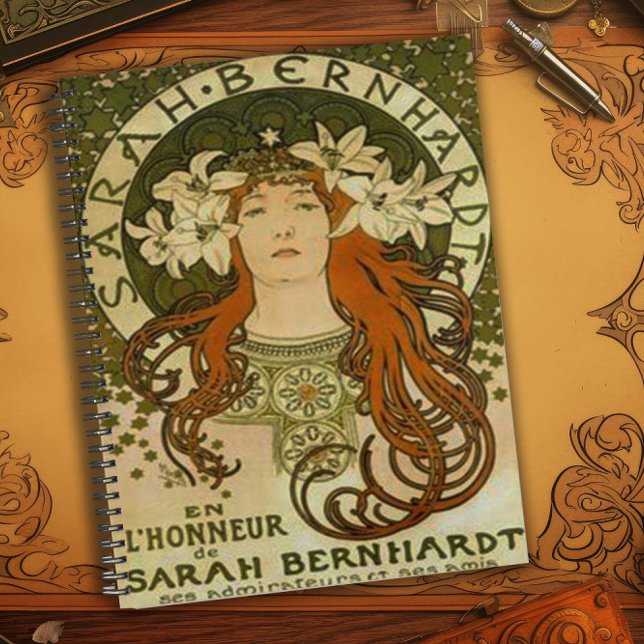 Agenda Design Clássico de Cartaz Art Nouveau (Criador carregado)