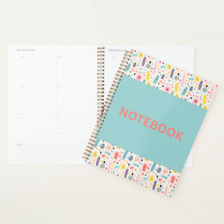 Agenda Design Colorido Brilhante e Alegre