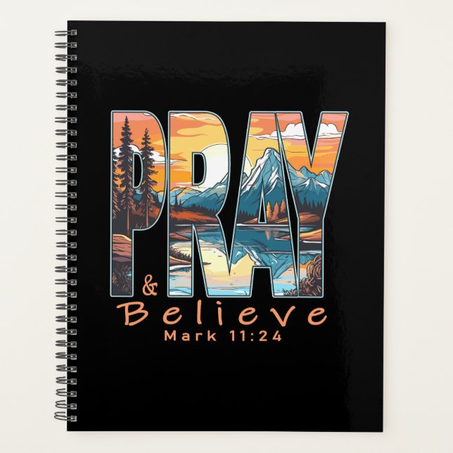 Agenda Design Cristão Rezar e Crer (Frente)