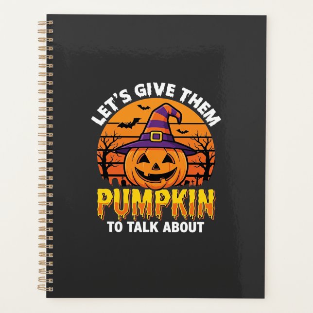 Agenda Design de Abóbora Divertida para o Halloween2 (1)_ (Frente)