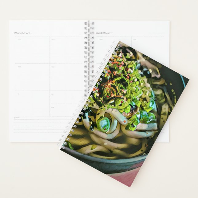 Agenda Design de amante de macarrão (Exibição)