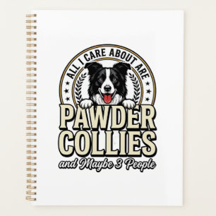 Agenda Design de Camisa Engraçado para Amante de Cão Bord