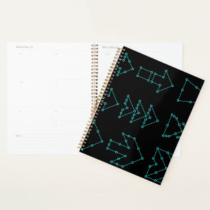 Agenda Design de Circuito de Seta de Tecnologia Futurista