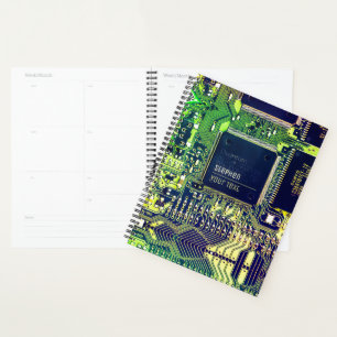 Agenda Design de Circuito Impresso Moderno - Adicionar No