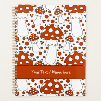 Agenda Design de cogumelos modernos
