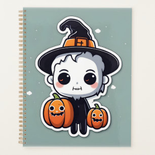 Agenda Design de decoração de Halloween