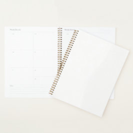 Agenda Design de Estilo de Vida Acadêmico Moderno