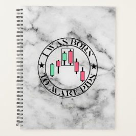 Agenda Design de Negociação | Padrão de baixa Mármore | P