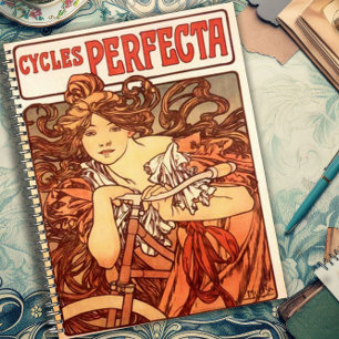 Agenda Design de Poster Art Nouveau Vintage