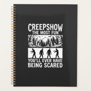 Agenda Design de Vetor de Terror Assustado de Zumbi de Ha