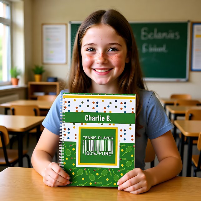 Agenda Design personalizado para jogadores Tênis, treinad (Personalized Design for Tennis players, coaches... Planner)