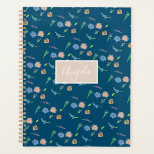 Agenda Designer de Eventos Botânicos de Florais Selvagen