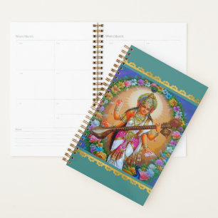 Agenda Deusa do Conhecimento Saraswati Divindade Hindu