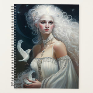 Agenda Deusa Fantasia Arte Divina Feminina Deusa da Lua