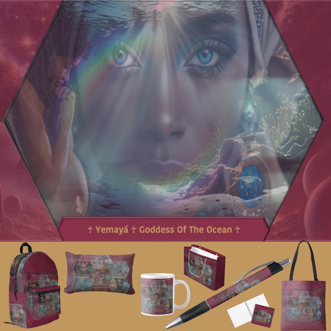 Agenda Deuses e Deusa da Água (Get the full “Gods + Goddesses Of Water” collection: https://bit.ly/OurAncestorsZazzle.)