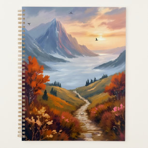 Agenda Devaneios de Outono   Paisagem de Montanha de Outo