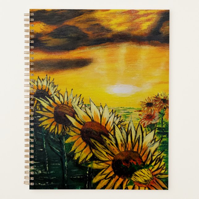 Agenda DG Paintings Sunflower Fields  (Frente)