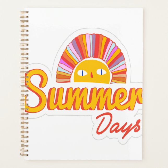 Agenda Dia de verão  (Frente)