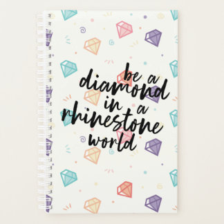 Agenda Diamante num Mundo Rhinestone