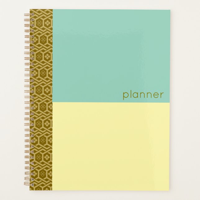 Agenda Diamond e Tortoise Pattern (Frente)