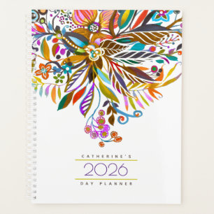 Agenda Diária Floral Fantasy 2026