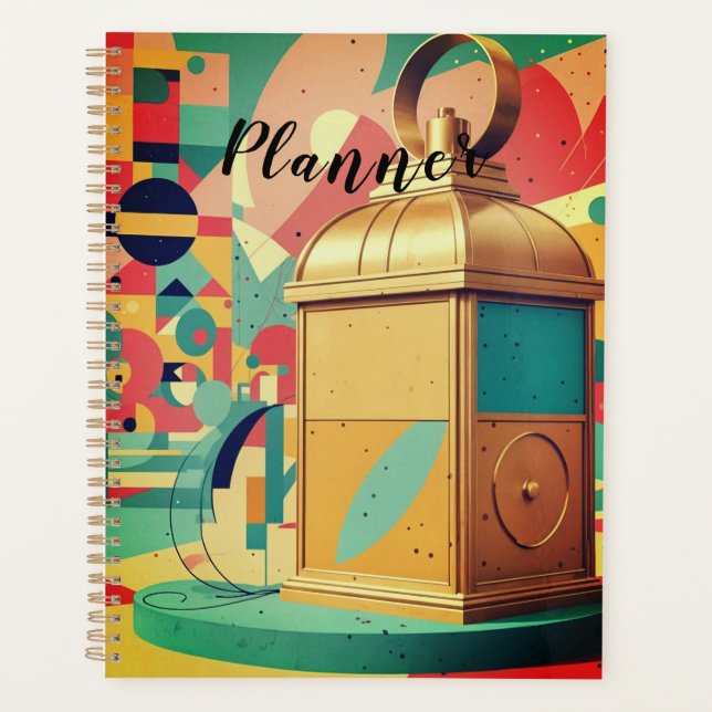 Agenda Diário de arte com IA (Frente)