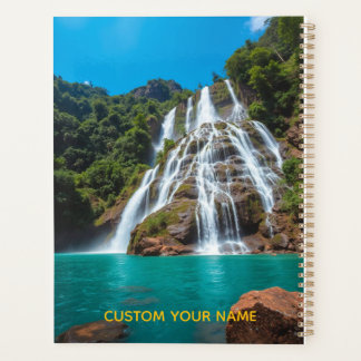 Agenda Diário de Outono na Selva Onde os Pensamentos Fluí